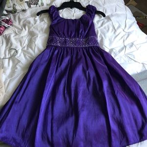 Purple dress